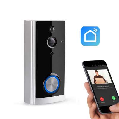 HD 1080p Smart Home Wireless CCTV Camera Doorbell Two-way Audio Intercom Wifi Battery Camera Tuya Doorbell