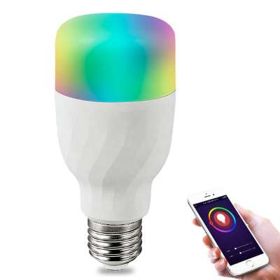 Alexa Smart Light Bulb 2.4G(not 5G) RGB Color Changing E27 E26 LED WiFi Bulb