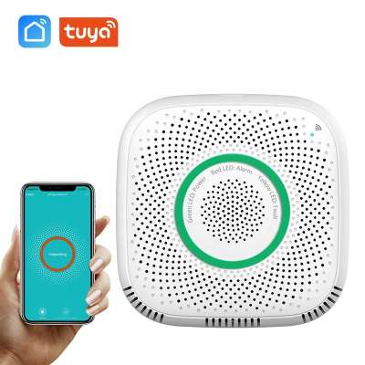 2019 Hot Sale Standalone Work Tuya Smart WiFi Gas Detector for Home Security Alarm