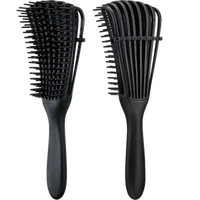 Pravite label wet hair brush detangling octopus brush for curly hair