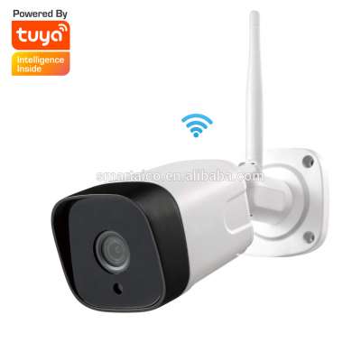 2MP IP Camera IP66 Waterproof Wifi Bullet Outdoor Security Camera with Two-way Audio & Night Vision