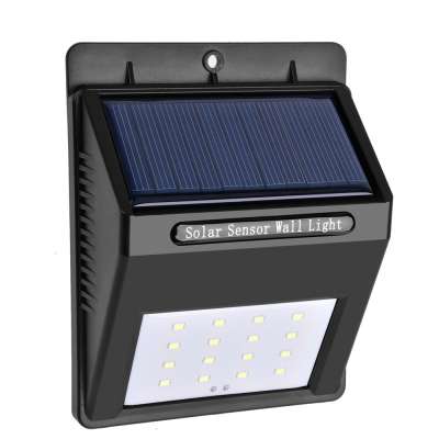 New Upgraded 8/16/20 Solar Lights Outdoor Waterproof Wireless Security Night Motion Sensor Led wall light