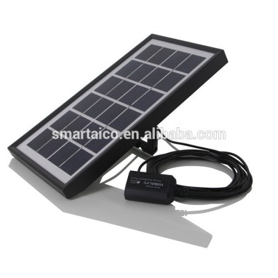 Outdoor portable Solar Panel charger usb 5v panel 6w solar mobile phone charger