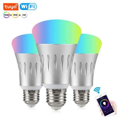 Compatible with Alexa and Google Home Assistant Wifi Smart RGB LED Light Bulbs