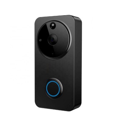 1080P camera motion sensor doorbell ip65 waterproof 100% wireless doorbell with indoor chime