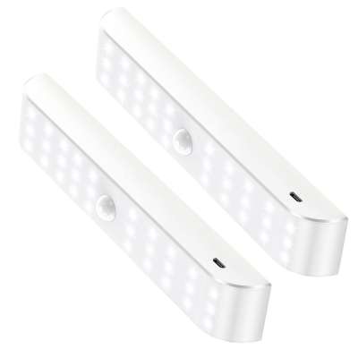 USB rechargeable closet pir small indoor motion night led sensor lights