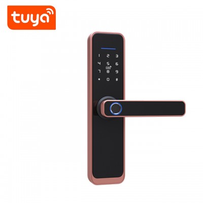 Safe Fingerprint Tuya APP Smart Home System Smart WiFi Door Lock